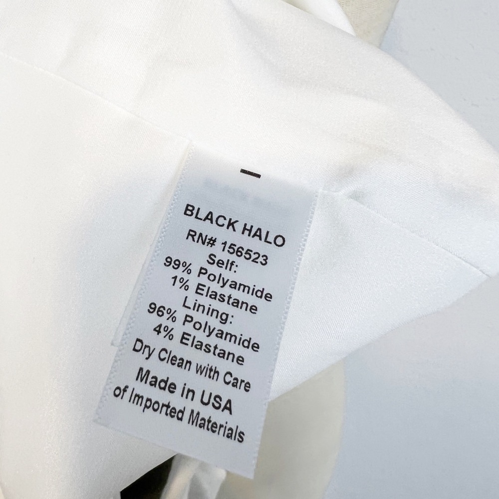 Black Halo Hepfburn Off-Shoulder Sheath Dress - Picture 10 of 10
